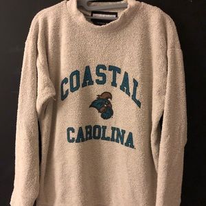 Coastal Carolina Univ. woolly threads sweatshirt